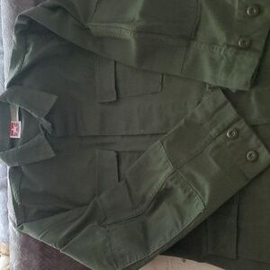 Propper green bdu top